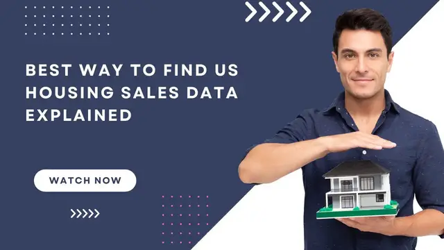 Video thumbnail for Best Way To Find US Housing Sales Data