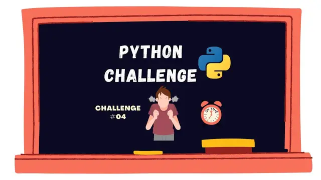 Video thumbnail for Python Challenge 4 | Coding Challenges