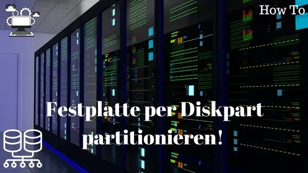 Video thumbnail for How to - Festplatte mit Diskpart einrichten - Videoanleitung