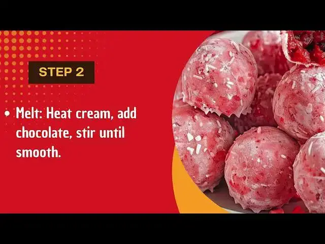 Video thumbnail for White Chocolate Strawberry Truffles – Easy, Creamy & Delicious