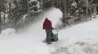 Video thumbnail for John Deere Snowblower