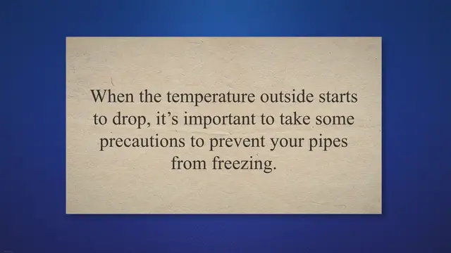 Video thumbnail for How To Prevent Toilet Pipes From Freezing? 6 Effective Methods 2023