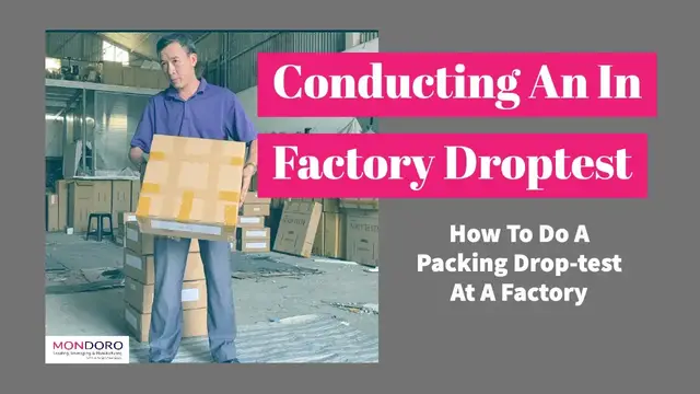 Video thumbnail for Product Packing Drop-test At a Factory.