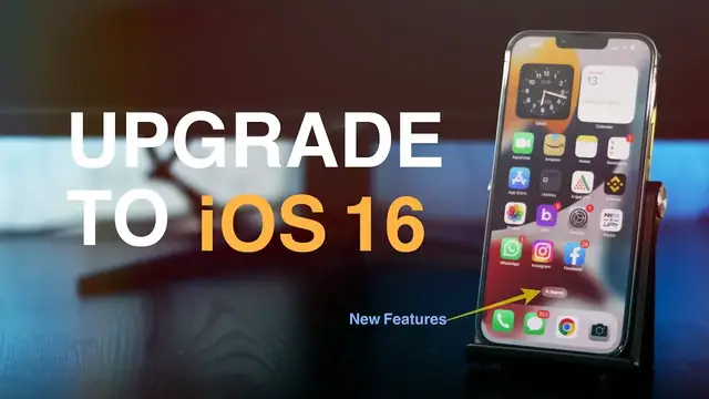 Video thumbnail for How To Install iOS 16 On Your iPhone (Upgrade to iOS 16)