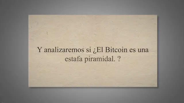 'Video thumbnail for ¿Es el Bitcoin una estafa piramidal?'