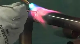 Video thumbnail for Gas brazing techniques for copper and copper to steel