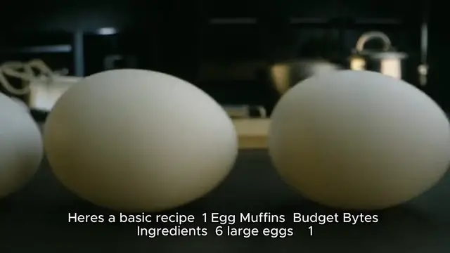 Video thumbnail for egg cups recipe