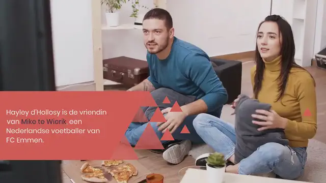 Video thumbnail for Hayley d’Hollosy vriendin van Mike te Wierik: