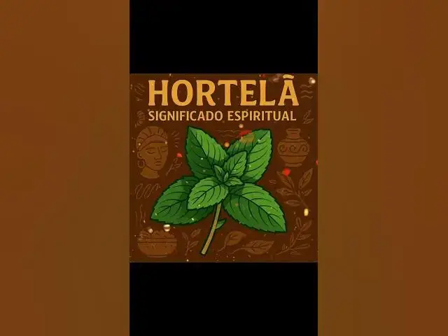 'Video thumbnail for Você sabia que a hortelã tem um papel espiritual no Candomblé?🍃 👉 #ervas #banhodefolhas #candomblé'