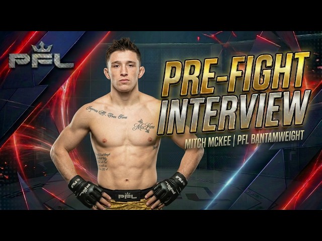 Video thumbnail for Mitch McKee Signed With PFL For Fights Like Main Event vs. Sergio Pettis | PFL Chicago