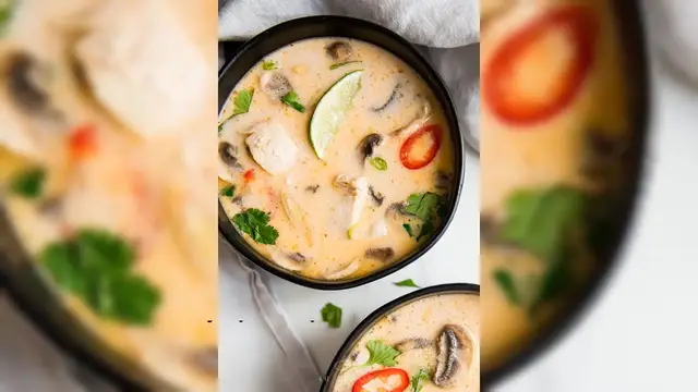 Video thumbnail for Tom Kha Gai Recipe
