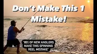 'Video thumbnail for The #1 Mistake New Anglers Make with a Spinning Reel'