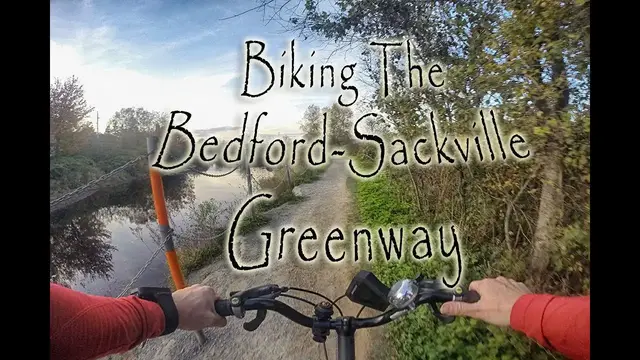 Video thumbnail for Biking the Bedford-Sackville Greenway in Halifax