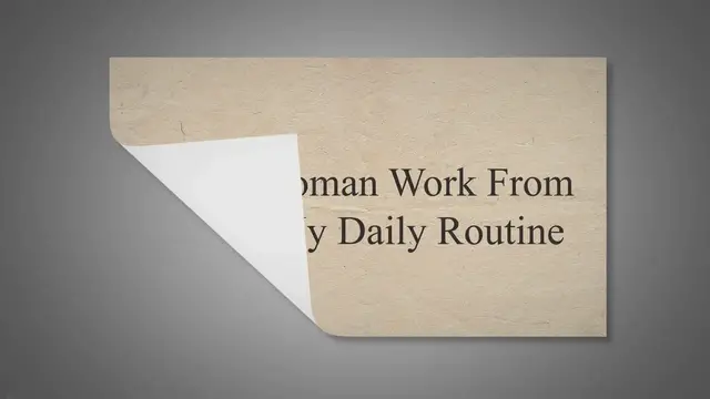 Video thumbnail for Indian Woman Work From Home: My Daily Routine