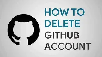 Video thumbnail for How To Delete Github Account?