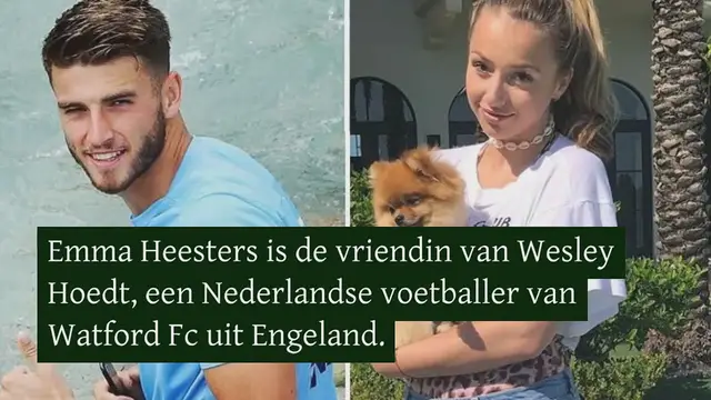Video thumbnail for Zangeres Emma Heesters en Wesley Hoedt uit elkaar: