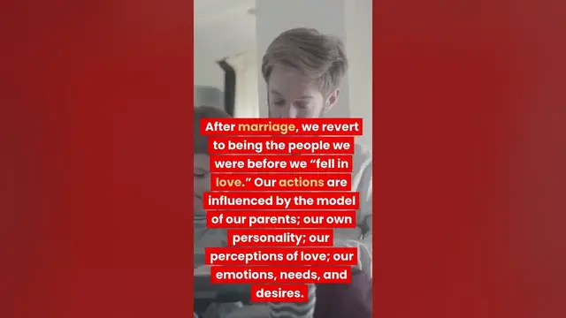 Video thumbnail for Being "In-Love" After Marriage