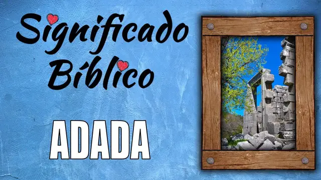 Video thumbnail for Adada Significado Bíblico | ¿Qué Significa Adada en la Biblia? 🙏