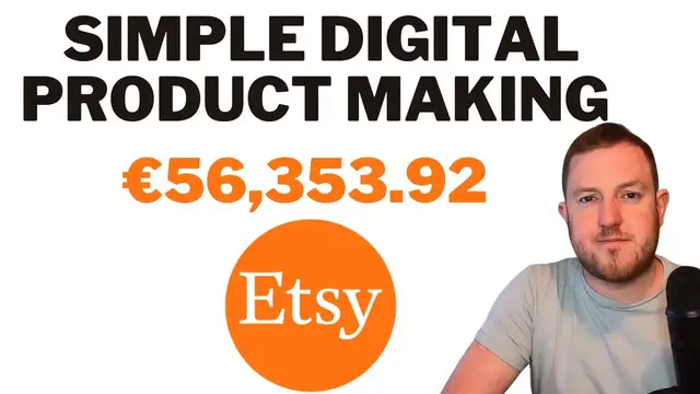 'Video thumbnail for THIS SIMPLE DIGITAL PRODUCT MADE €56,353.92 ON ETSY'