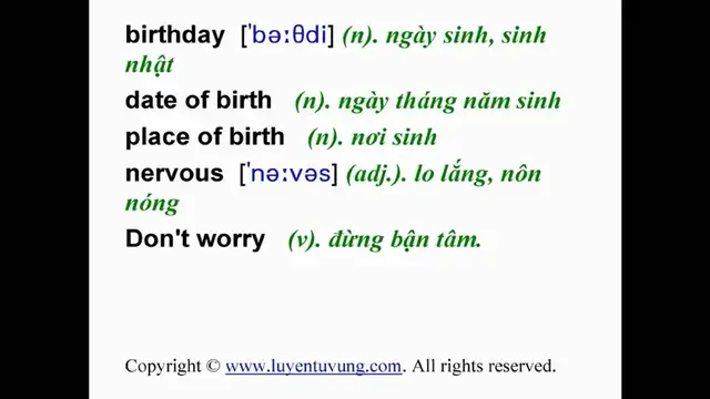 Video thumbnail for Learn English Vocabulary - Grade 7 - Unit 02 - Lesson 02