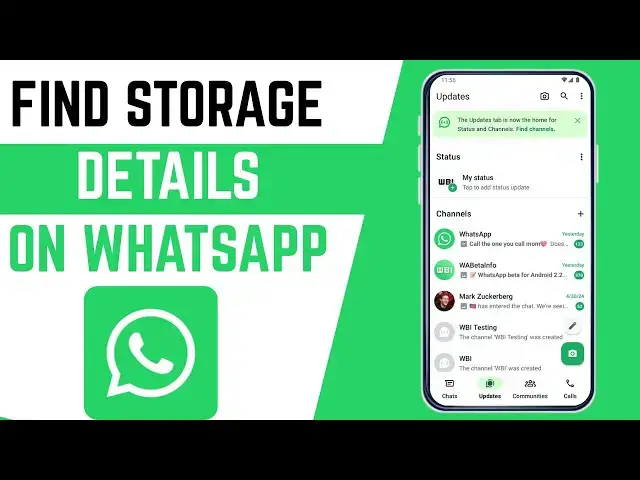 Video thumbnail for How To Find WhatsApp Storage Details