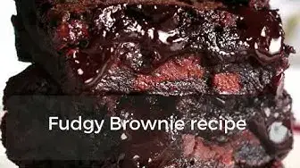 Video thumbnail for How to make Best Fudgy Brownie recipe