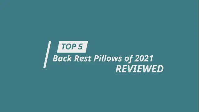 Video thumbnail for Best Backrest Pillow Review Video