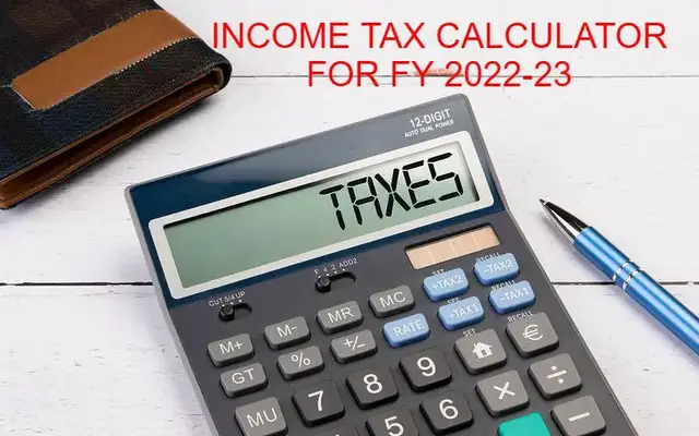 'Video thumbnail for INCOME TAX CALCULATOR FOR FY 22-23'