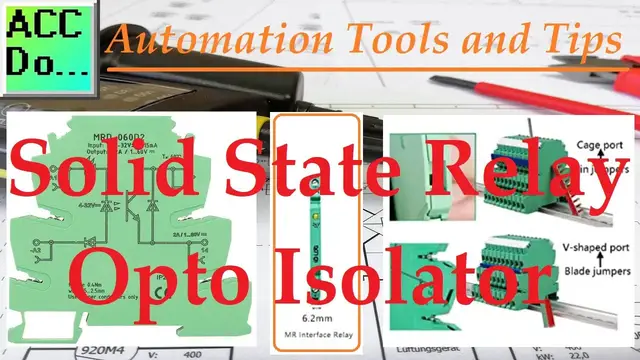 Video thumbnail for Automation Tools - Solid State Relay Opto Isolator