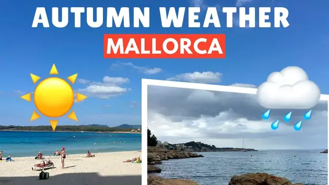 Video thumbnail for Autumn weather in Mallorca (Majorca), Spain