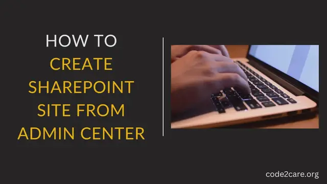 Video thumbnail for How to create a SharePoint Site from Admin Center