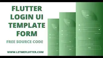 Video thumbnail for Beautiful Login Flutter Page UI - Flutter Form - Flutter UI