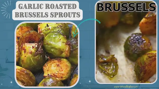 'Video thumbnail for Garlic Roasted Brussels Sprouts'