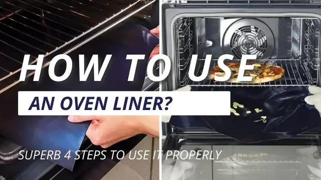 Video thumbnail for How To Use An Oven Liner? Superb 4 Steps To Use It Properly