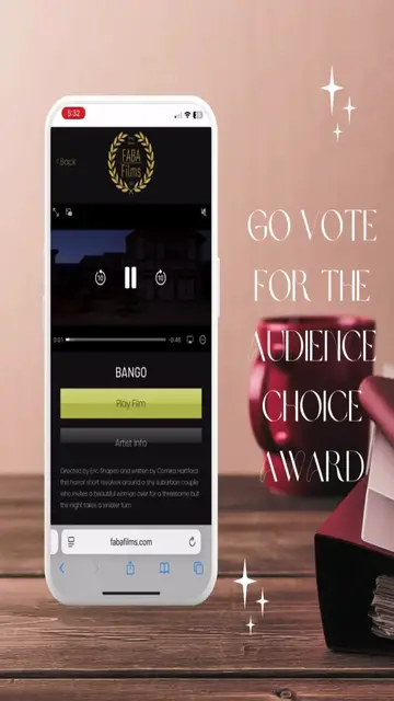 Video thumbnail for Last day to vote for Audiance Choice Award.mp4