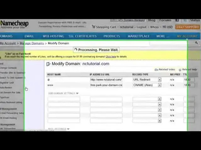 'Video thumbnail for How to set up URL Forwarding'