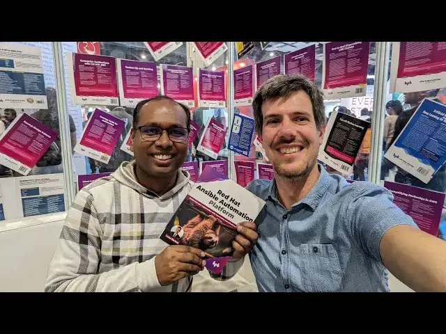 Video thumbnail for Meeting Rajveer Singh, Associate Principal Consultant at Red Hat, in New Delhi Book Fair India
