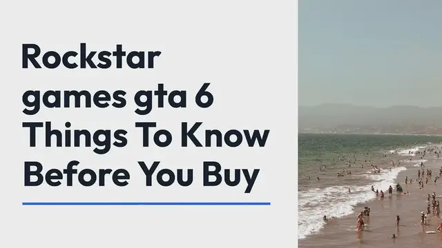 Video thumbnail for Rockstar Games GTA 6 - Razmonweb