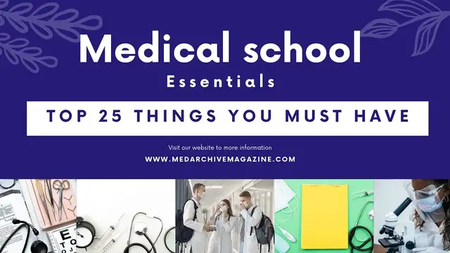 'Video thumbnail for Medical School Essentials: Top 25 Things You Must Have'