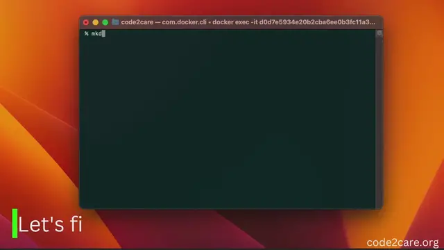 Video thumbnail for Make your First Git Commit using Command Line