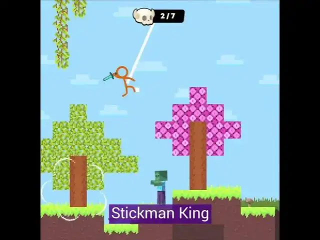 Video thumbnail for Stickman King #browsergame #minecraftgames #avoidgames #killinggames #mobilegames #2dgames