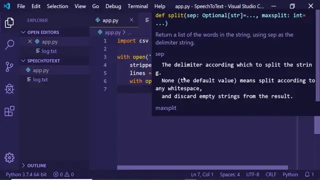 Video thumbnail for How to Convert TXT File to CSV File in Python