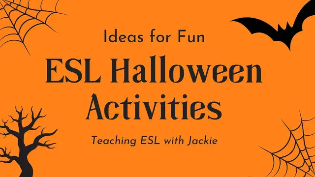 Video thumbnail for Ideas for Fun ESL Halloween Lessons | Top 10 Halloween ESL Games and Activities for All Ages