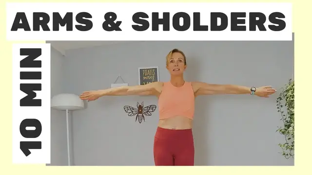 Video thumbnail for Tone Arms and Shoulders - no equipment needed | Home Pilates Workout