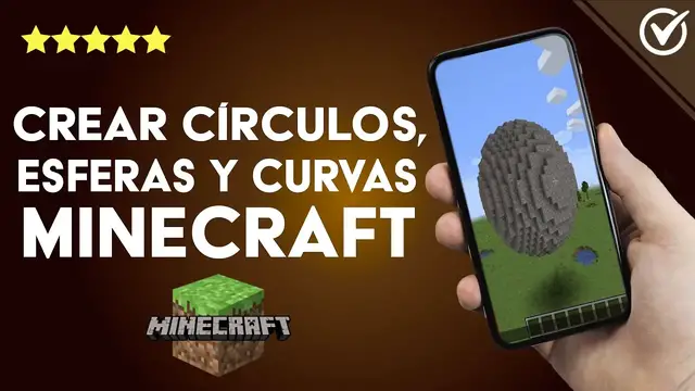 Video thumbnail for ¿Cómo crear en MINECRAFT círculos, esferas y construcciones curvas?