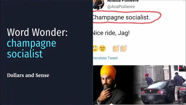 Video thumbnail for Word Wonder: champagne socialist