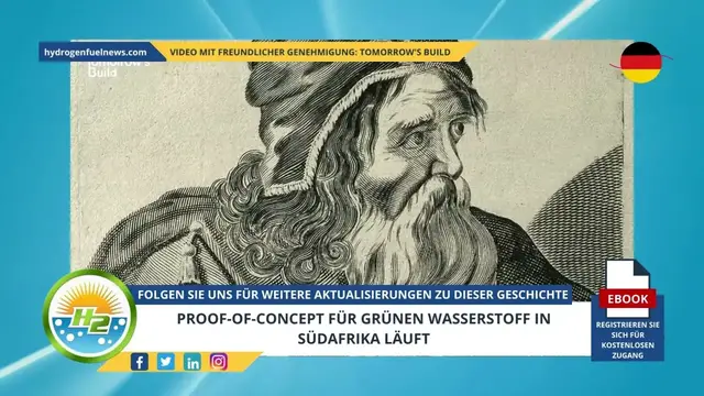 Video thumbnail for [German] Green hydrogen proof-of-concept underway in South Africa