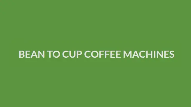 'Video thumbnail for 30 second Bean To Cup Coffee Machines intro video'