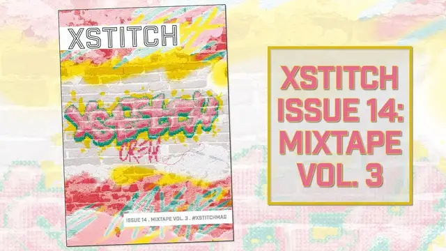 Video thumbnail for XStitch Magazine Issue 14 - Mixtape Vol. 3 #crossstitch #xstitchmag