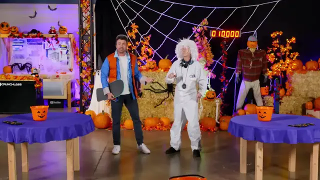 Video thumbnail for Engineers vs Pumpkin Carving 2.0(720P HD)